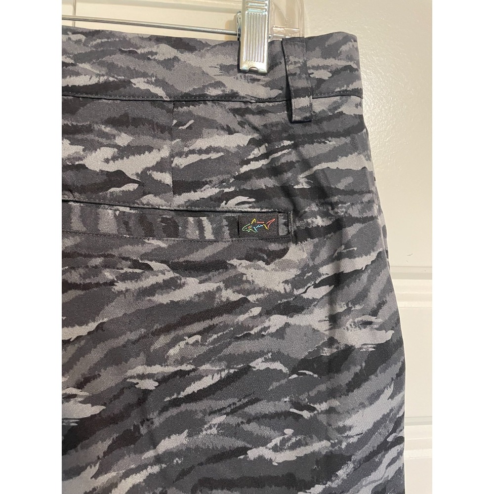 Greg Norman‎ Shorts Men's 34 Black ML75 Microlux Play Dry Chino Golf Pickleball - Picture 4 of 8